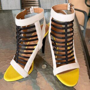 Calvin Klein Strapped Heels (Size 8)